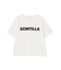 ＜ウォッシャブル＞ゴシックロゴTシャツ