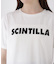 ＜ウォッシャブル＞ゴシックロゴTシャツ