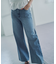 バギーデニムパンツ