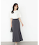 バックレースアップマーメイドスカート