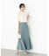 レースドッキングスリーブニット