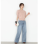 レースドッキングスリーブニット