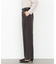 ベルト付きタックパンツ