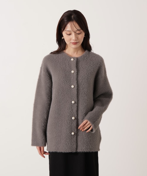【美品】PROPORTION BODY DRESSING フェザージャコット フェザージャコット | プロポーション ボディドレッシング