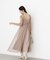 ＜藤田みりあさんコラボ＞キャミ付きチュールワンピース 25AW