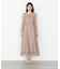 ＜藤田みりあさんコラボ＞キャミ付きチュールワンピース 25AW