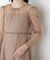 ＜藤田みりあさんコラボ＞キャミ付きチュールワンピース 25AW