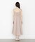 ＜藤田みりあさんコラボ＞キャミ付きチュールワンピース 25AW