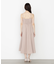 ＜藤田みりあさんコラボ＞キャミ付きチュールワンピース 25AW