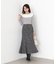 ラメツイードマーメイドスカート