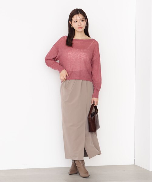 プロポーション ボディドレッシング（PROPORTION BODY DRESSING）/タックタイトスカート 25AW タックタイトスカート 25AW｜プロポーションボディドレッシングの通販