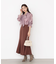 シアーボウタイブラウス