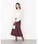 ＜ウォッシャブル＞ハイウエストマーメイドスカート 25AW