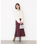 ＜ウォッシャブル＞ハイウエストマーメイドスカート 25AW