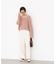 フィルムモール短丈ニット