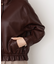 合皮ドロストブルゾン