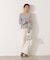 ラメ入りオフショル畔ニット 25AW