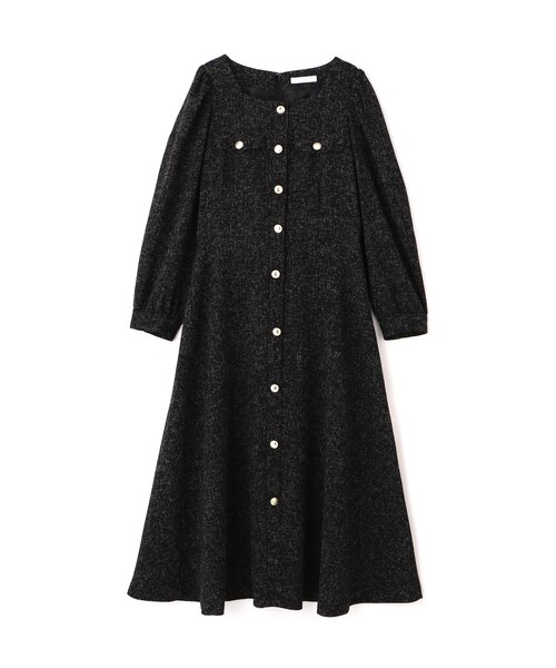 フロント釦ツイードワンピース 25AW｜プロポーションボディ