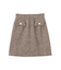 ツイードミニスカート