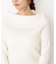 ＜谷川菜奈さん着用＞オフショルリブニット