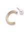 パールフープピアス
