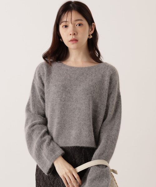 ショートFOX混ニット｜プロポーションボディドレッシングの通販