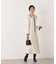 《EDIT COLOGNE》バイカラー衿ニットワンピース 25AW