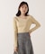 アシメネックリブニット 25AW