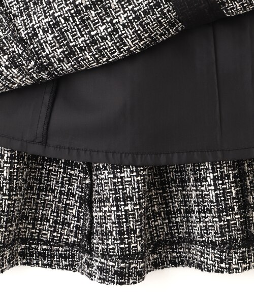 ミックスツイードロングジャンスカ 25AW｜プロポーションボディ