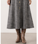 ミックスツイードロングジャンスカ  25AW