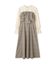 フロントリボンミックスドッキングワンピース 25AW