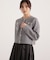 釦POINTウール混カーディガン 25AW