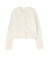 釦POINTウール混カーディガン 25AW