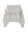 リボン付きオフショルニット 25AW