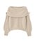 リボン付きオフショルニット 25AW