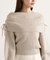 リボン付きオフショルニット 25AW