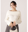 ランダムリブオフショルニット 25AW