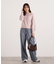 ミニシャギーオフショルニット
