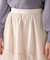 部分プリーツティアードスカート