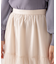 部分プリーツティアードスカート