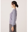 シフォンスリーブニットトップス