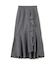 ラッフルディテールスカート
