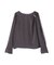 パール付きニュアンスネックブラウス 26SS