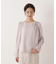 パール付きニュアンスネックブラウス 26SS