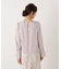 パール付きニュアンスネックブラウス 26SS