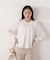 パール付きベーシックブラウス 26SS