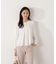 パール付きベーシックブラウス 26SS