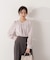 パール付きベーシックブラウス 26SS