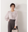 パール付きベーシックブラウス 26SS
