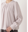 パール付きベーシックブラウス 26SS